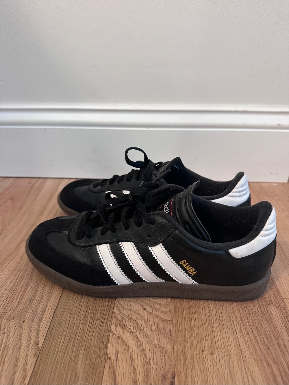 Adidas Samba Classic Men's Black & White Sneakers